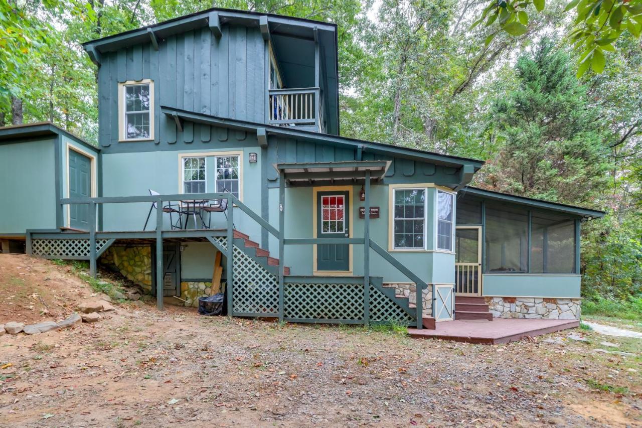 Mountaintop Ellijay Cabin With Private Hot Tub Екстер'єр фото