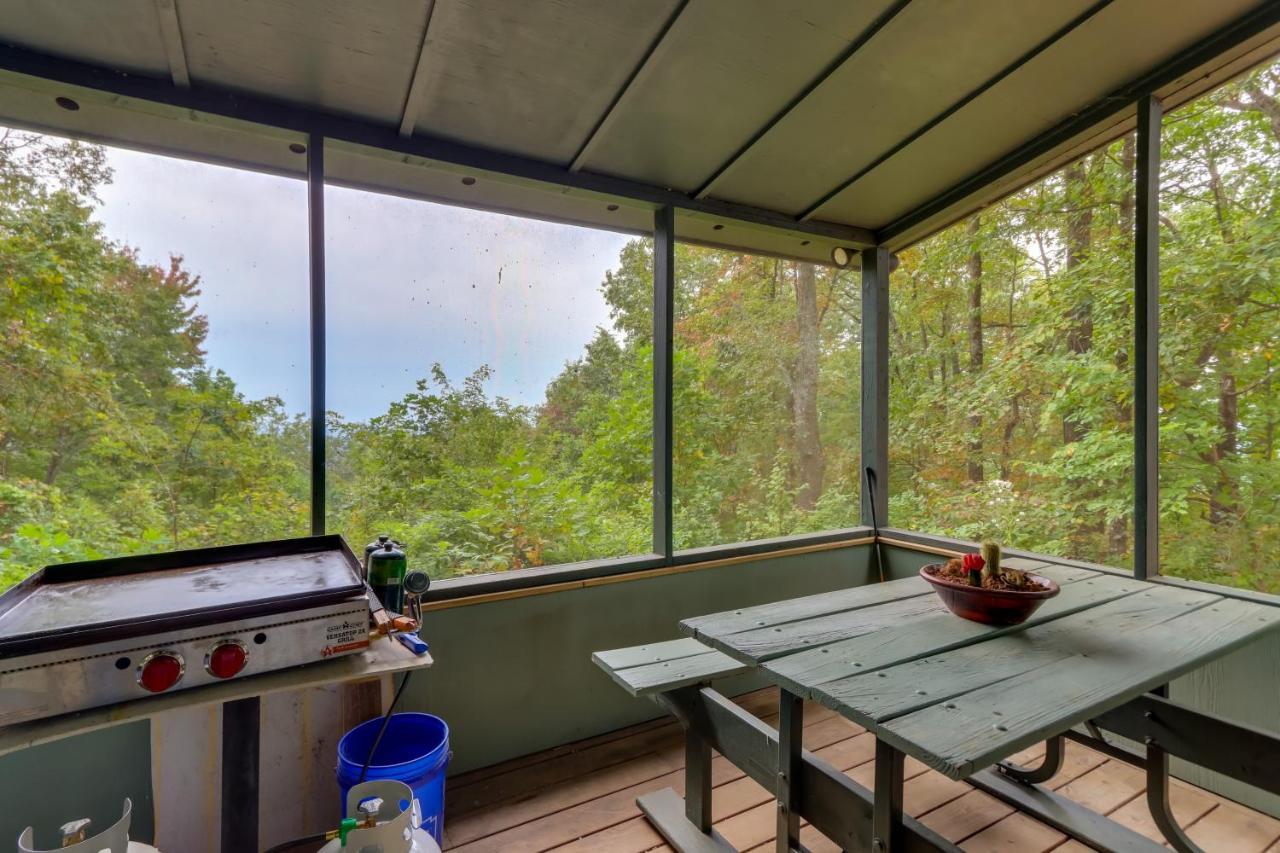 Mountaintop Ellijay Cabin With Private Hot Tub Екстер'єр фото