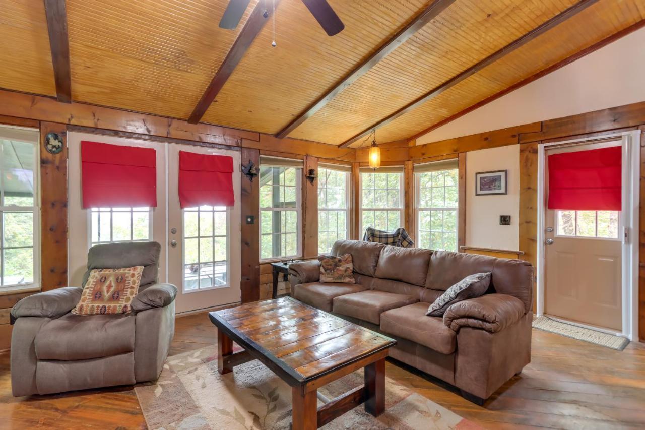 Mountaintop Ellijay Cabin With Private Hot Tub Екстер'єр фото